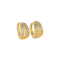Pollaploús linked earrings