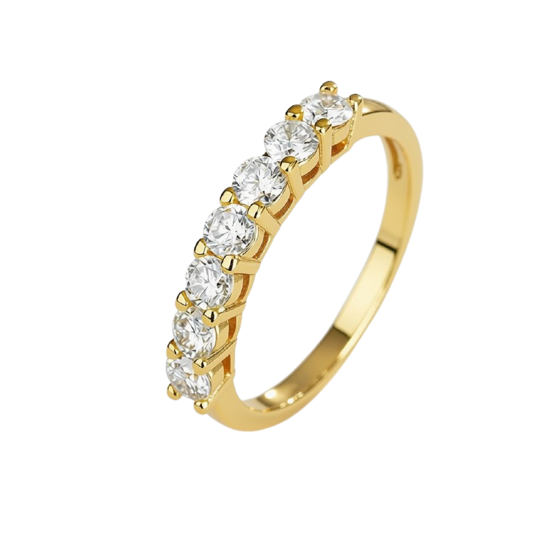 Pétra Moissanite Ring