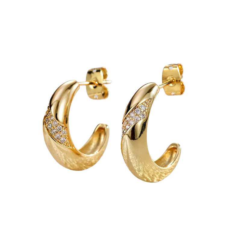 Omorfiá hoop earings