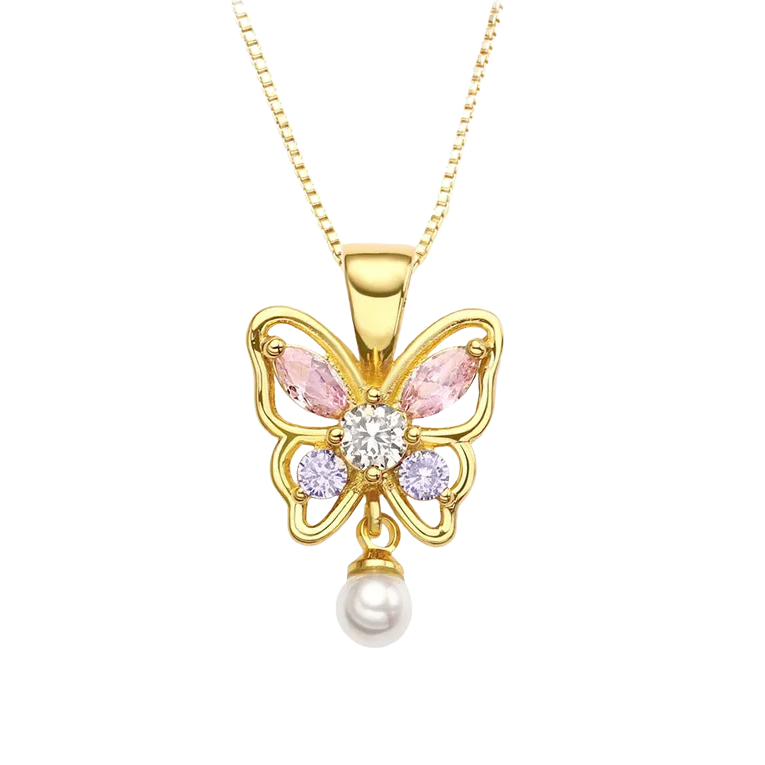 Dídyma Butterfly Necklaces
