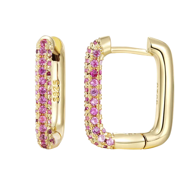 Elafrós pink earings