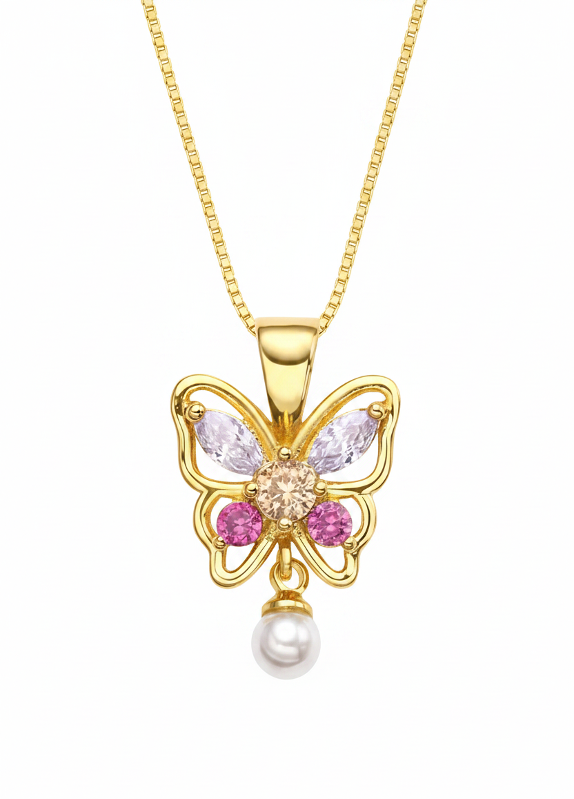 Dídyma Butterfly Necklaces