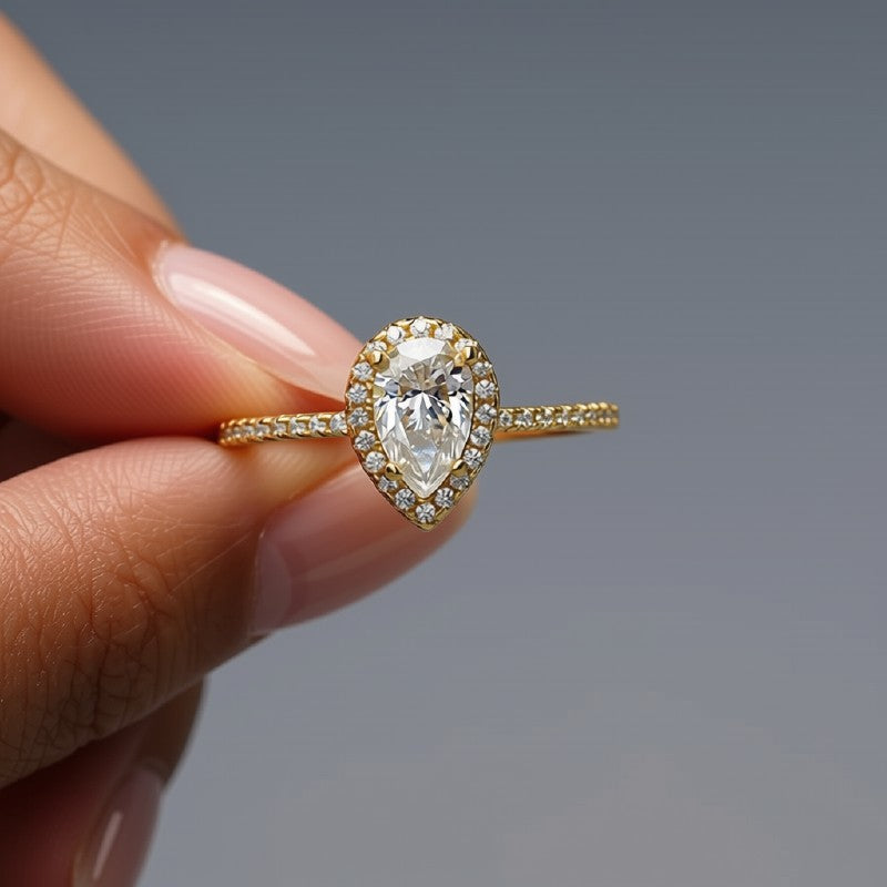 Charoúmena tear ring