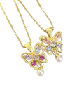 Dídyma Butterfly Necklaces